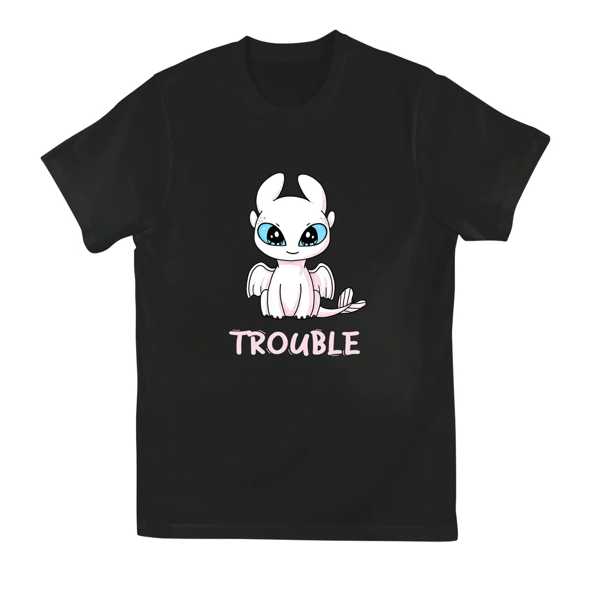 Toothless And Light Fury Where I Go Trouble Follows Shirt, Funny Couple Tee, How To Train Your Dragon Movie Shirt, Cute Gifts