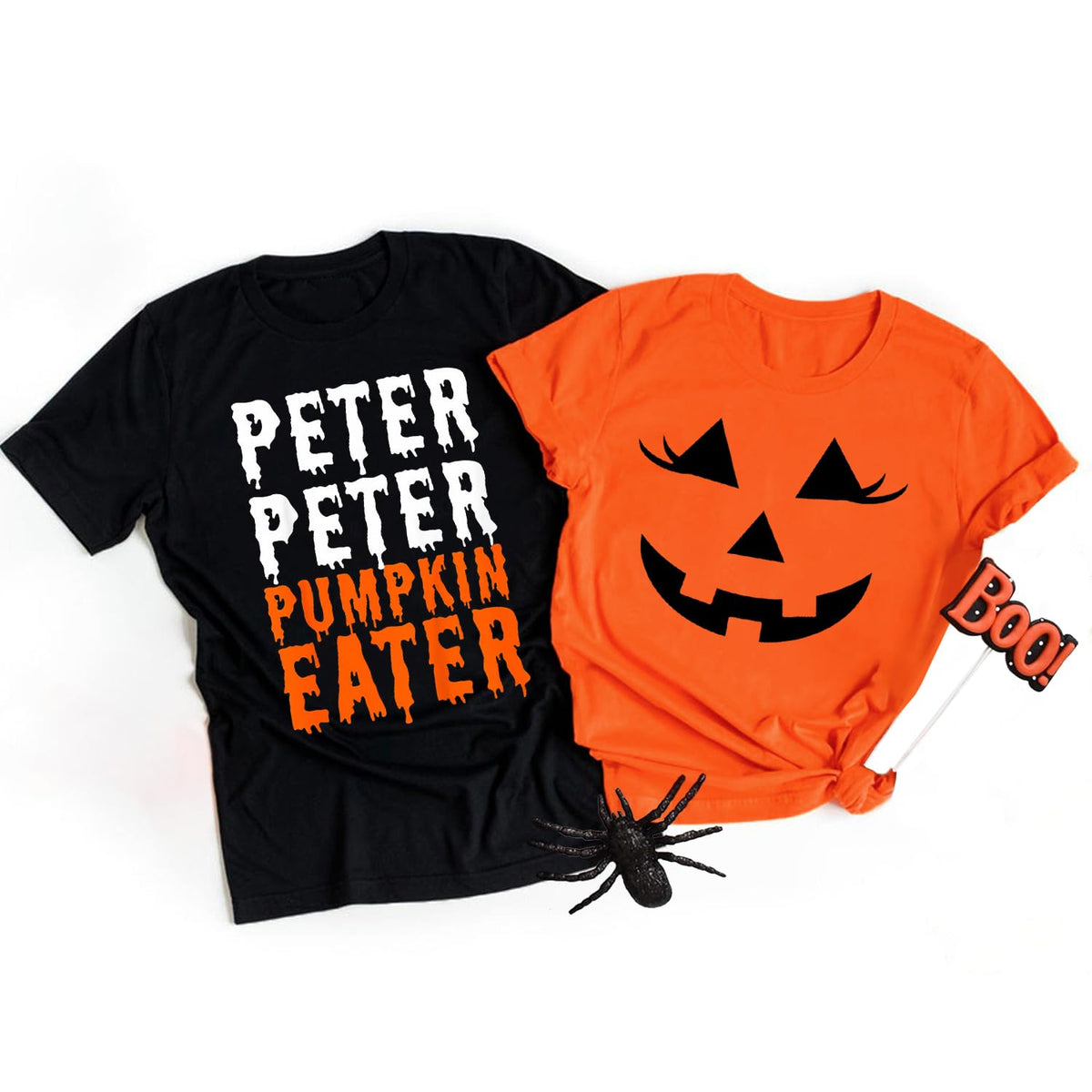 Couples Shirts Thanksgiving Christmas Halloween Matching Tshirt