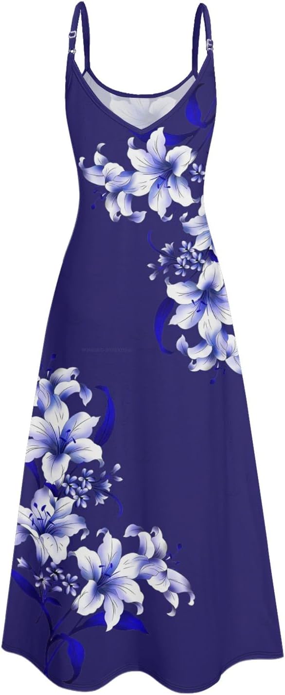 DRESSFO Couple Matching Hawaiian Outfits Watercolor Leaf Floral Print A Line Dress or Men's Short Sleeve Button Up Shirt