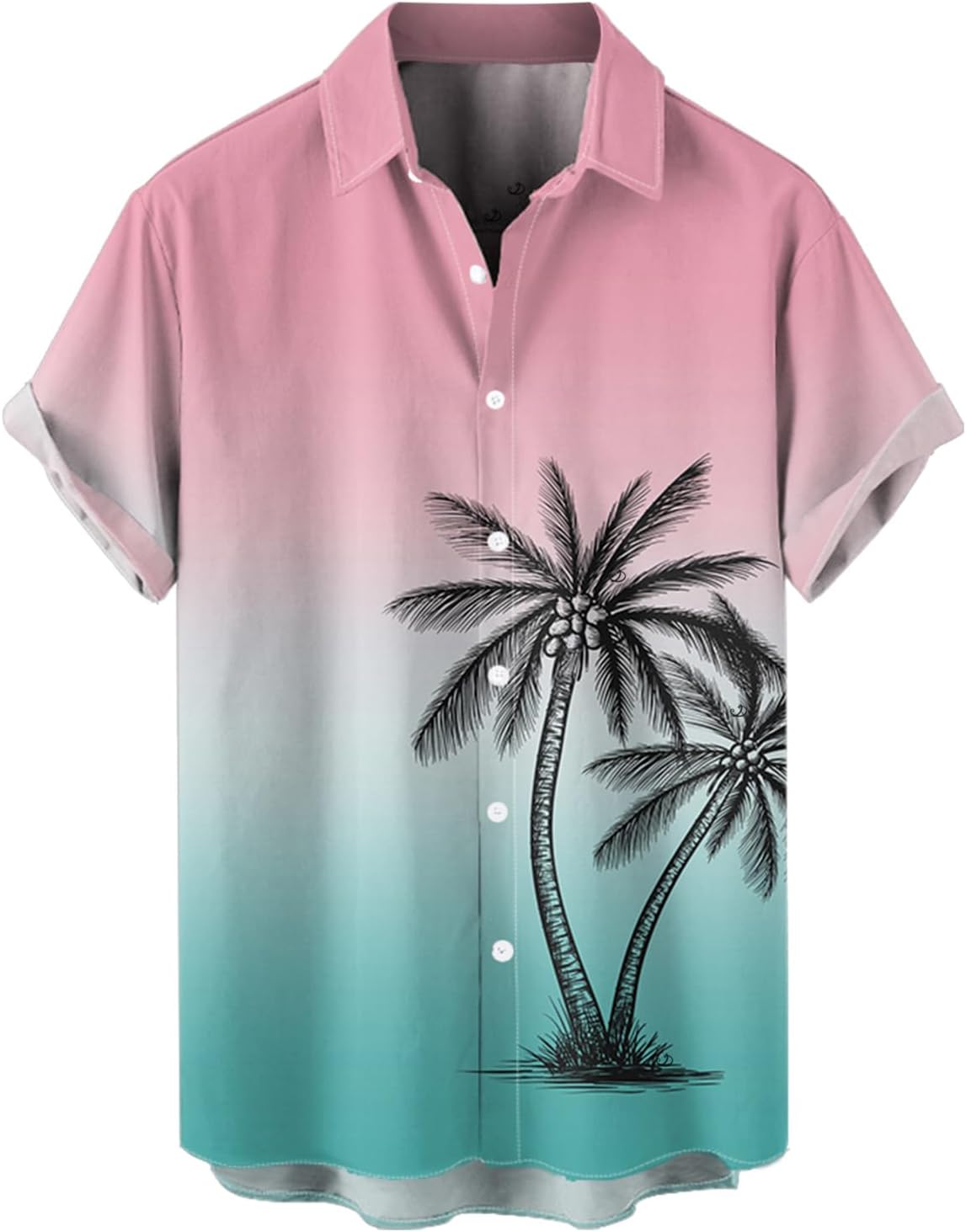 DRESSFO Couples Palm Vacation Set