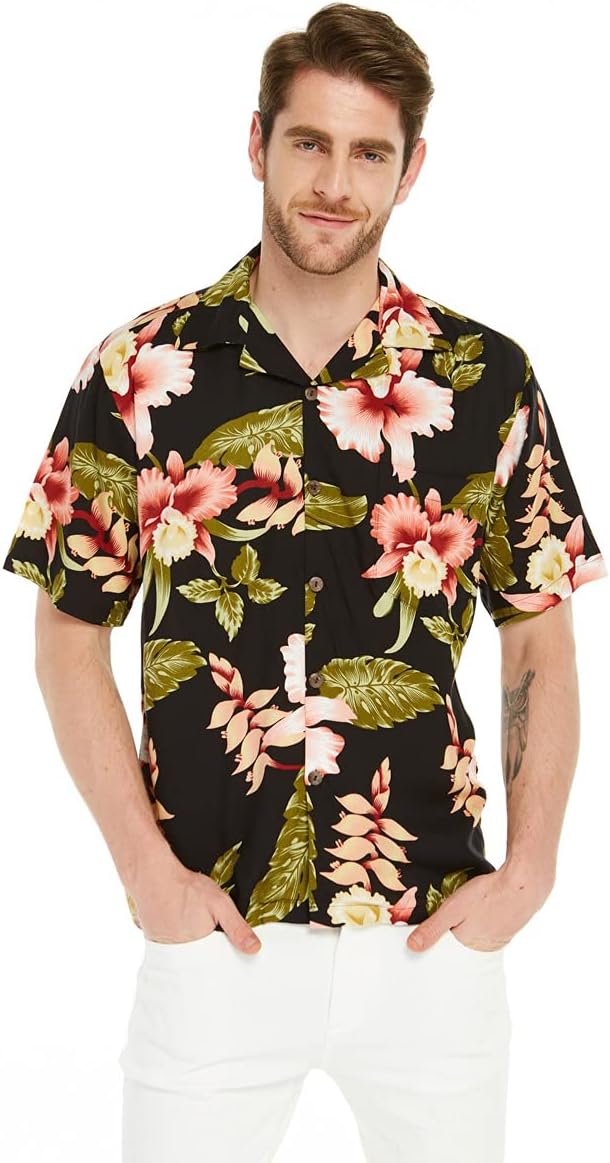 Matchable Couple Hawaiian Shirt or Pants Signature Prints Rafelsia