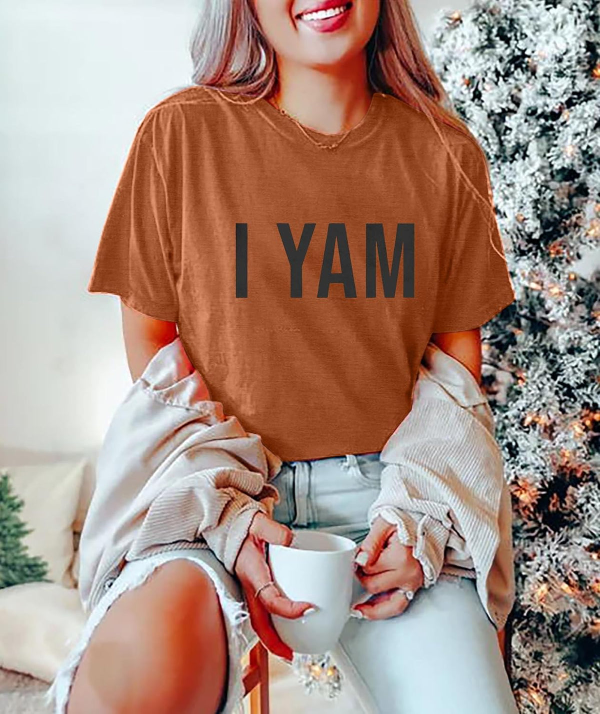 She's My Sweet Potato I Yam Shirt Matching Thanksgiving Outfits for Couples His and Her Thankful Short Sleeve Tops