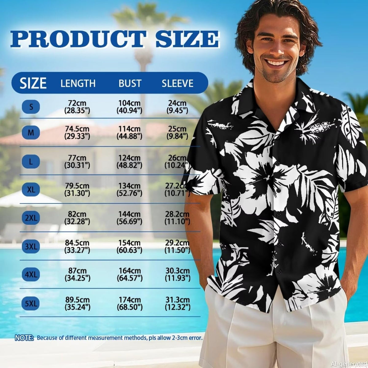 doginthehole Matching Hawaiian Outfits for Couples Men's Button Down Shirt Sleeveless Sundresses Summer Dress for Women