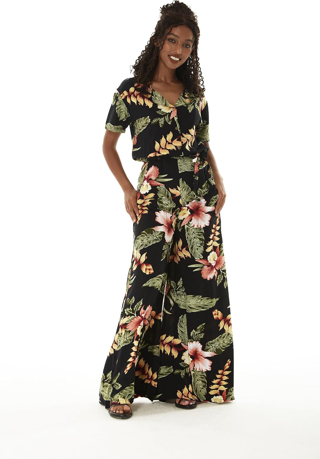 Matchable Couple Hawaiian Shirt or Jumpsuit Signature Prints Rafelsia