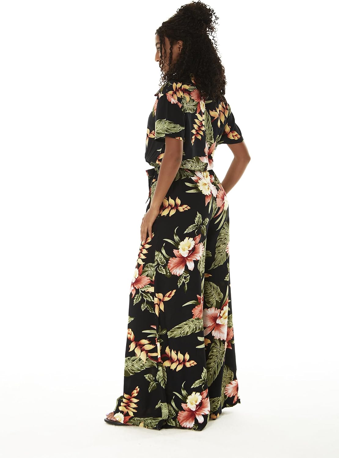 Matchable Couple Hawaiian Shirt or Jumpsuit Signature Prints Rafelsia
