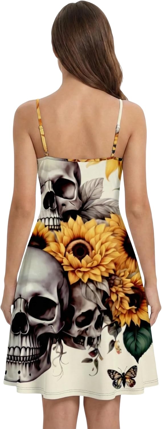 DRESSFO Couples Gothic Floral Outfit