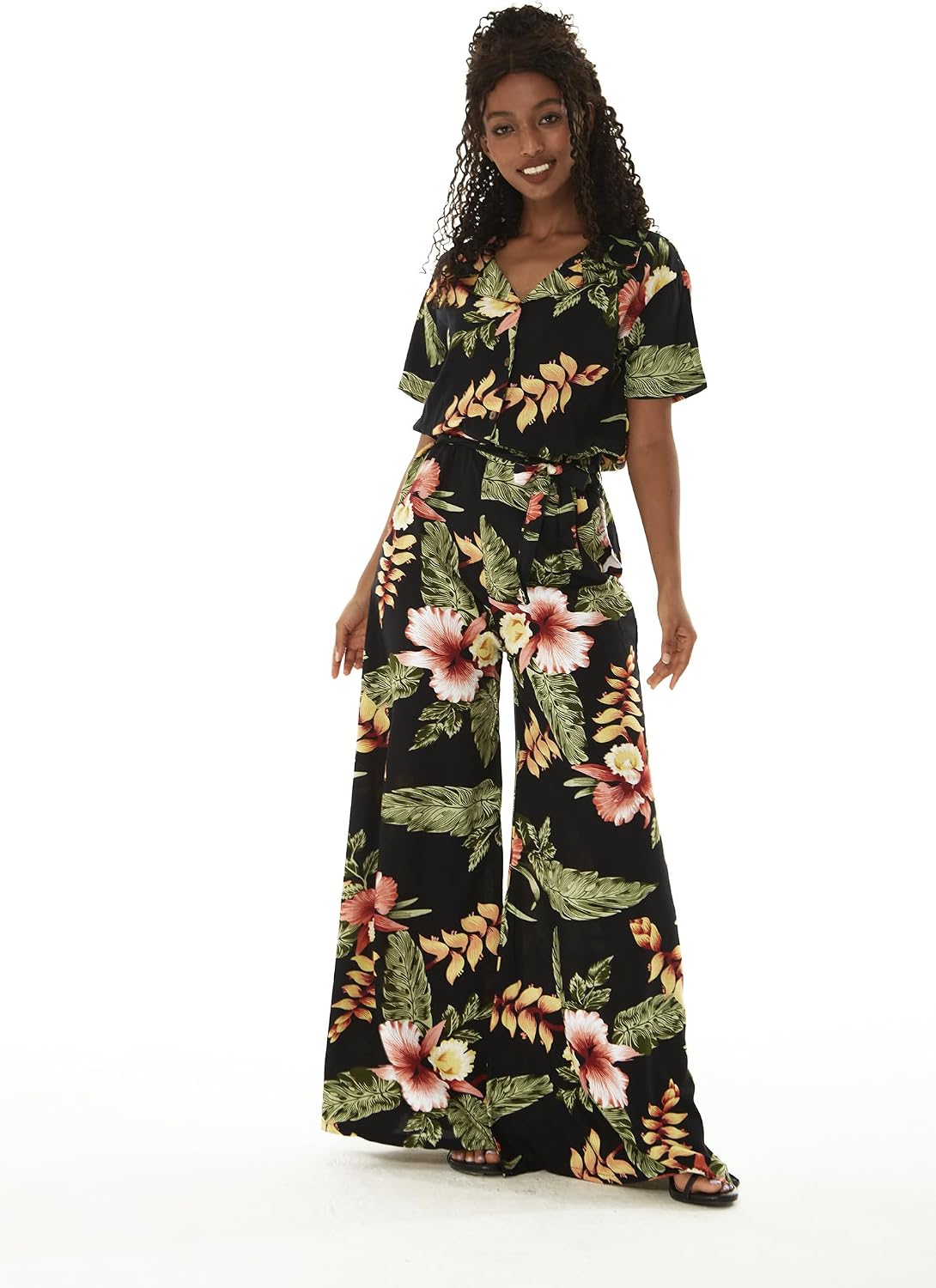 Matchable Couple Hawaiian Shirt or Jumpsuit Signature Prints Rafelsia