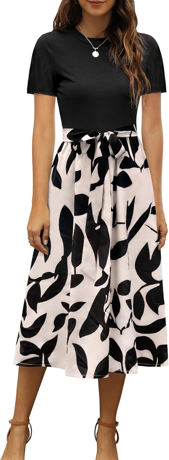 Zattcas Business Casual Work Summer Dresses for Women
