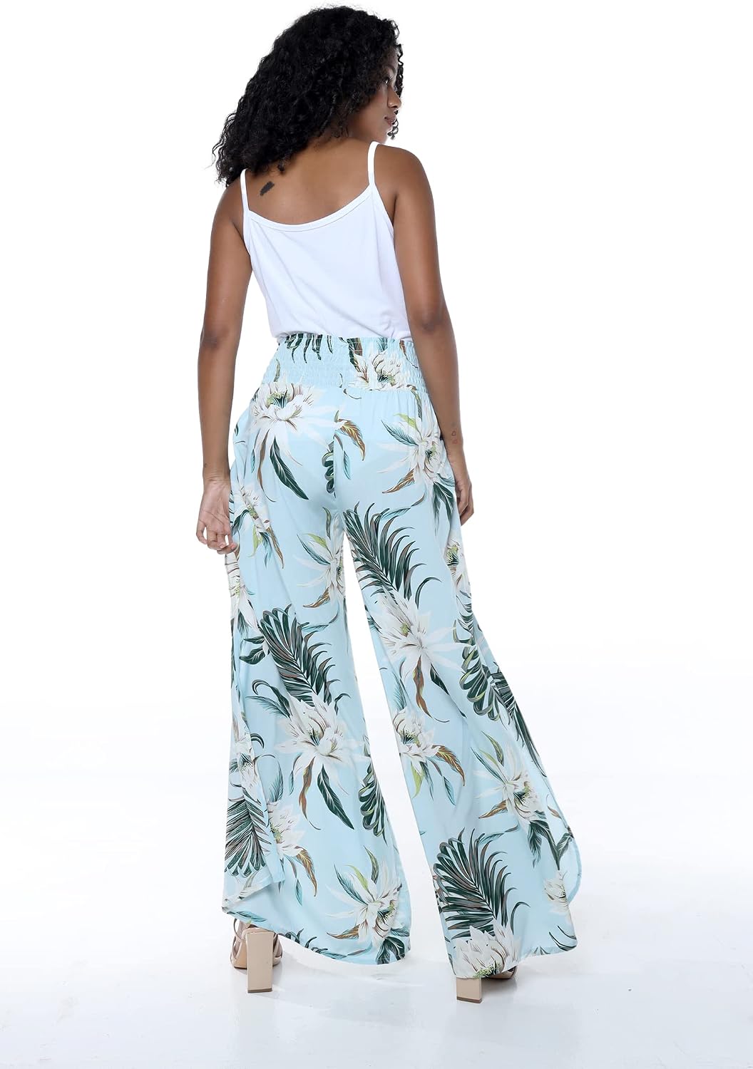 Matchable Couple Hawaiian Shirt or Pants Signature Prints Wispy Cereus