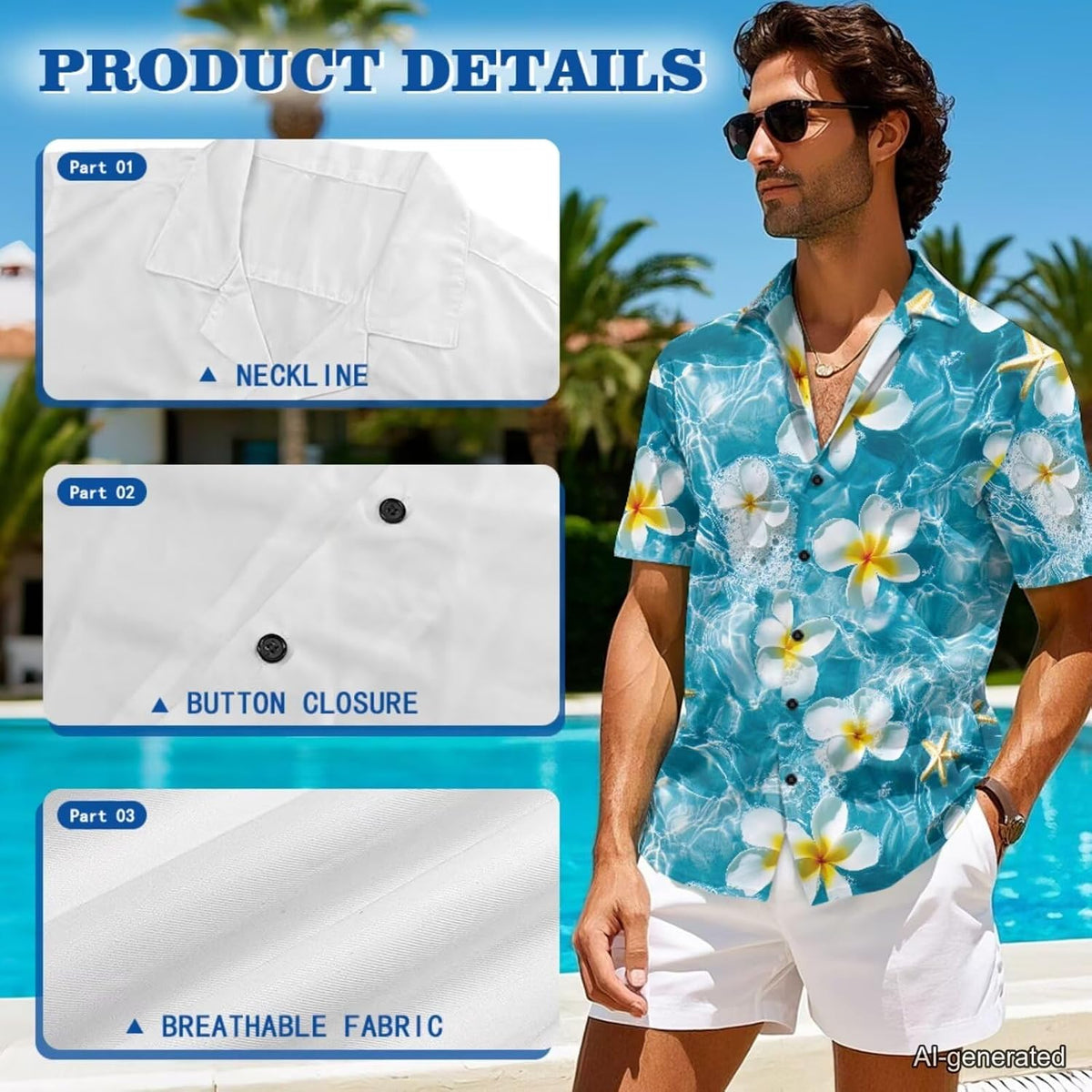 Matching Hawaiian Outfits for Couples Beach Sets Women 2 Piece Outfits Vacation Sets Men Shirt for Luau Party