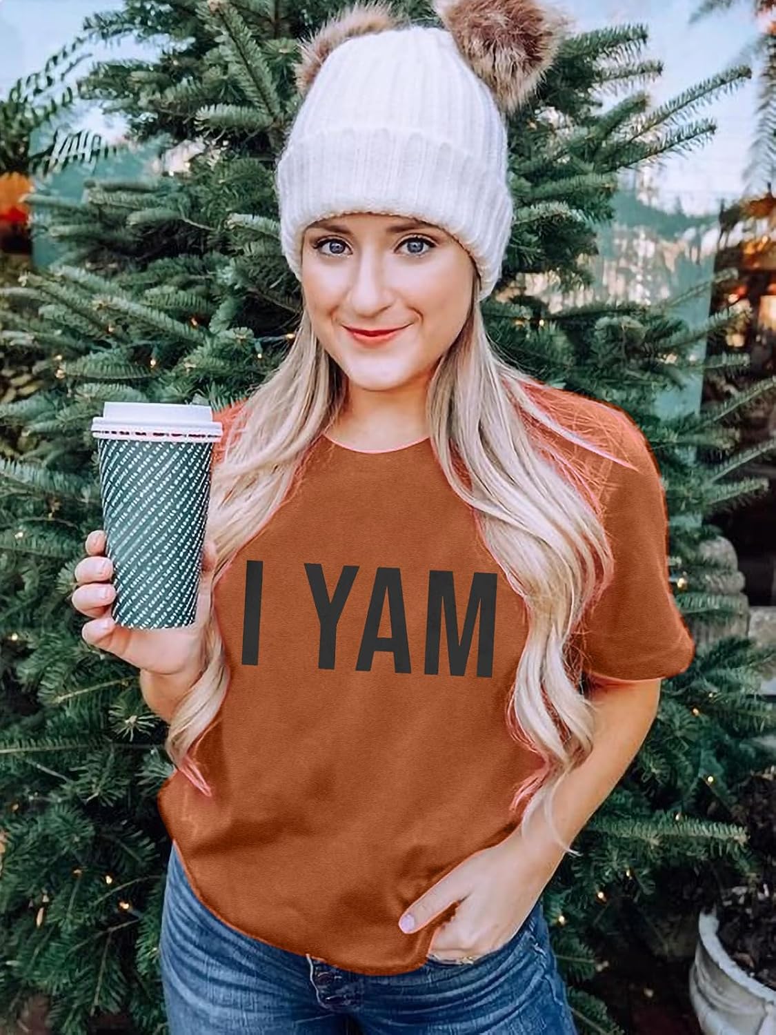 She's My Sweet Potato I Yam Shirt Matching Thanksgiving Outfits for Couples His and Her Thankful Short Sleeve Tops