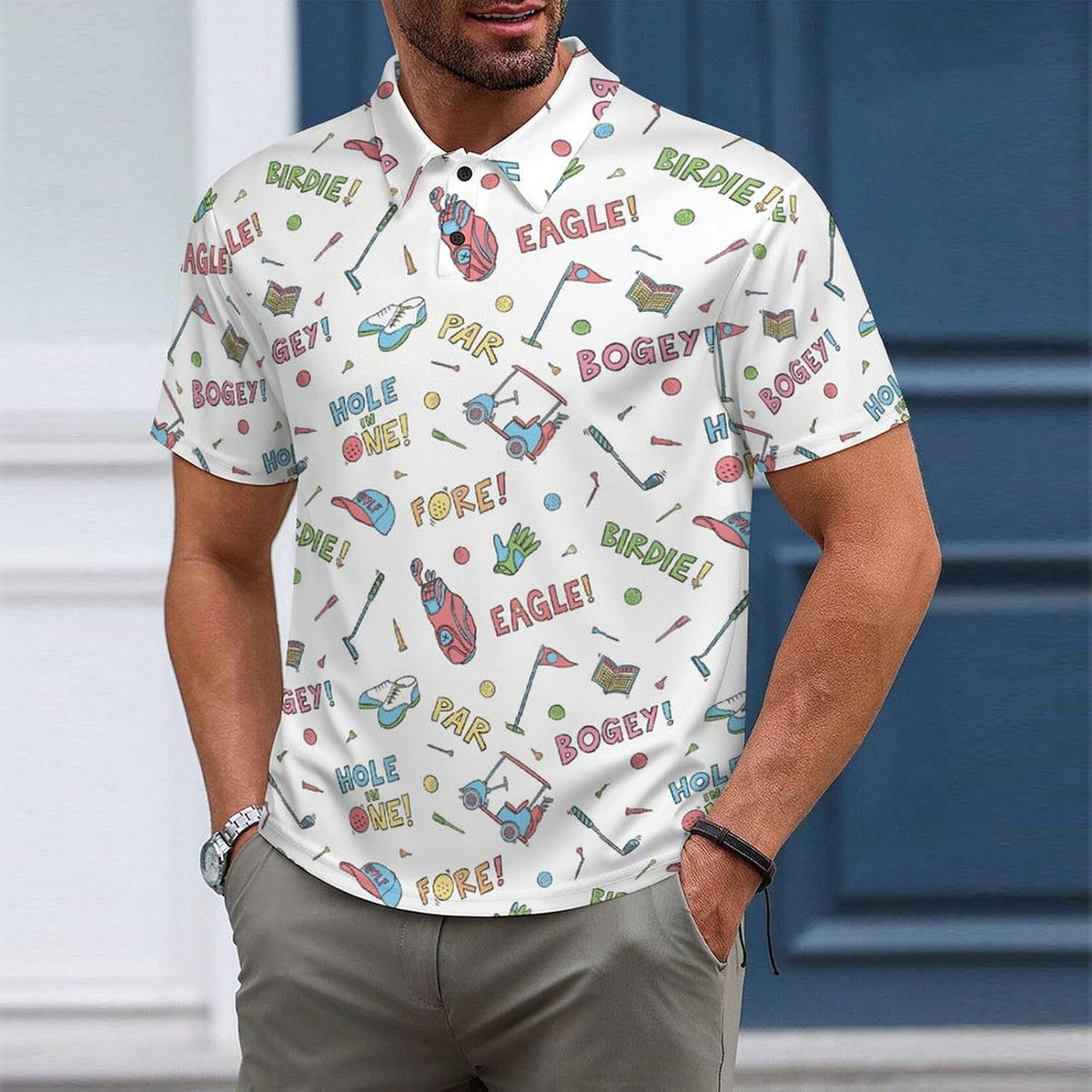 Matching Golf Shirts for Couples,Funny Golf Shirt for Men Women His and Hers Matching Outfits,Moisture-Wicking