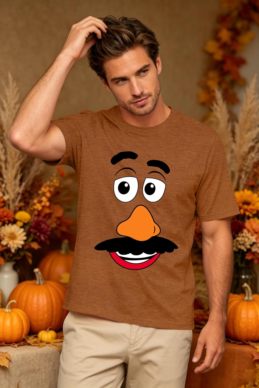 Sweet Potato Shirt Matching Couple Outfit Halloween Husband and Wife Shirt