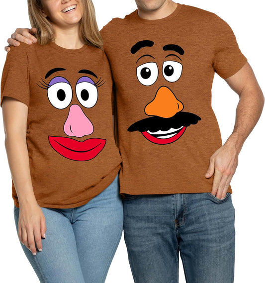 Sweet Potato Shirt Matching Couple Outfit Halloween Husband and Wife Shirt