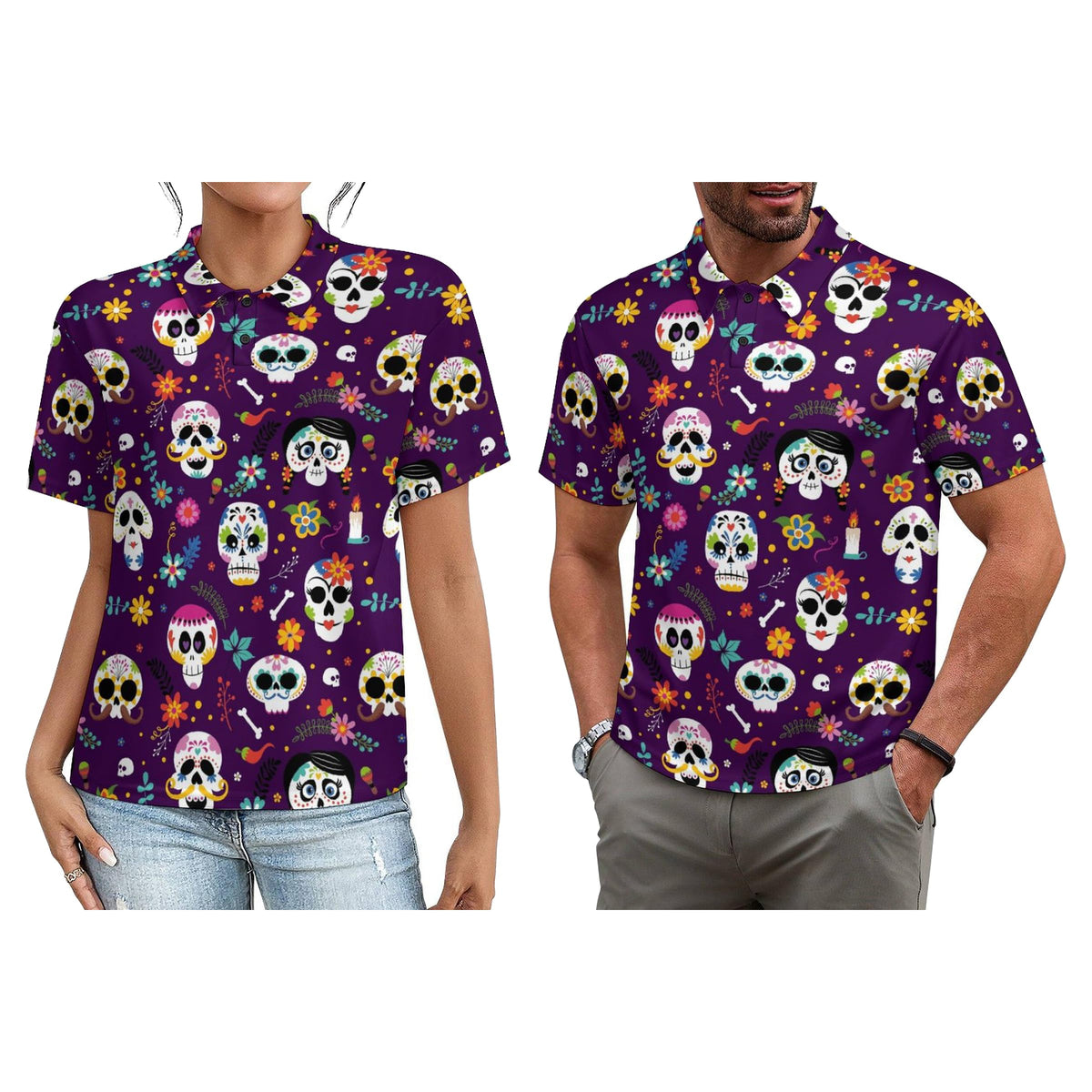 Matching Golf Shirts for Couples,Funny Golf Shirt for Men Women His and Hers Matching Outfits,Moisture-Wicking