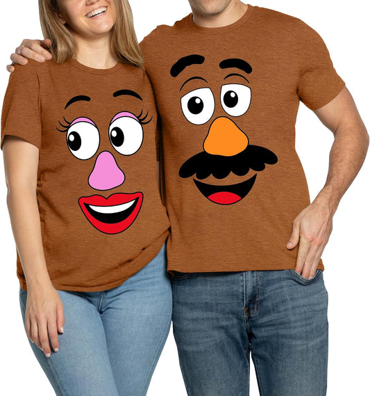 Sweet Potato Shirt Matching Couple Outfit Halloween Husband and Wife Shirt