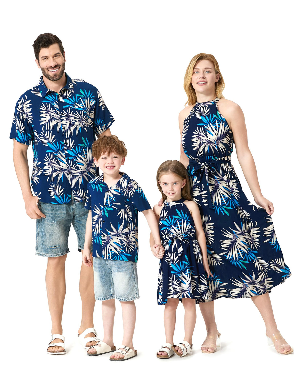 PATPAT Family Hawaiian Matching Outfits - Mommy and Me Vacation Outfits