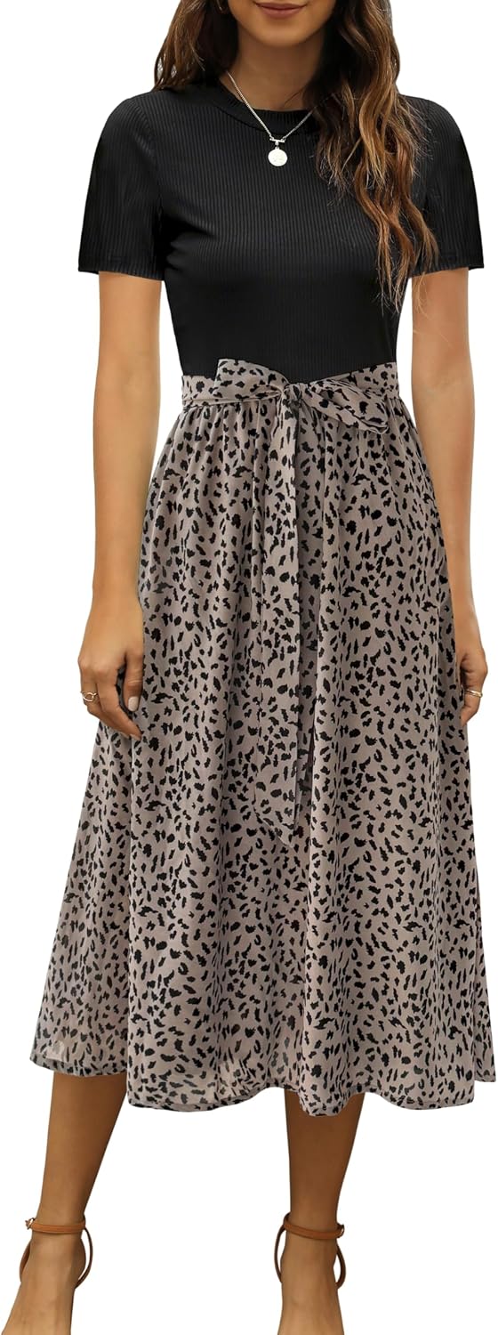 Zattcas Business Casual Work Summer Dresses for Women