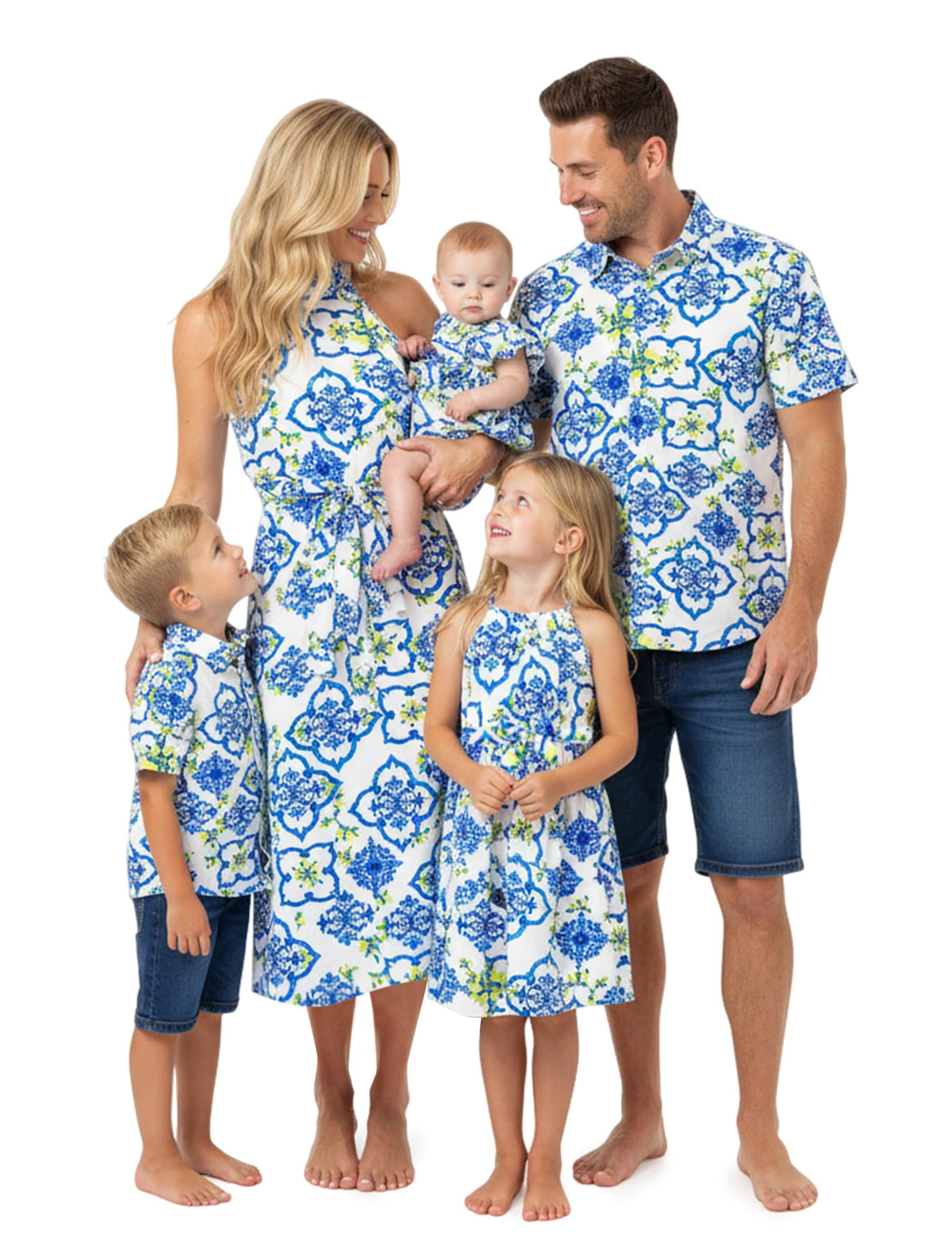 PATPAT Family Hawaiian Matching Outfits - Mommy and Me Vacation Outfits