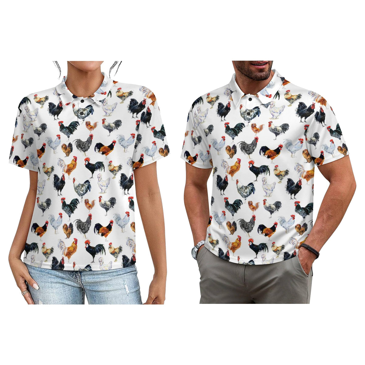 Matching Golf Shirts for Couples,Funny Golf Shirt for Men Women His and Hers Matching Outfits,Moisture-Wicking